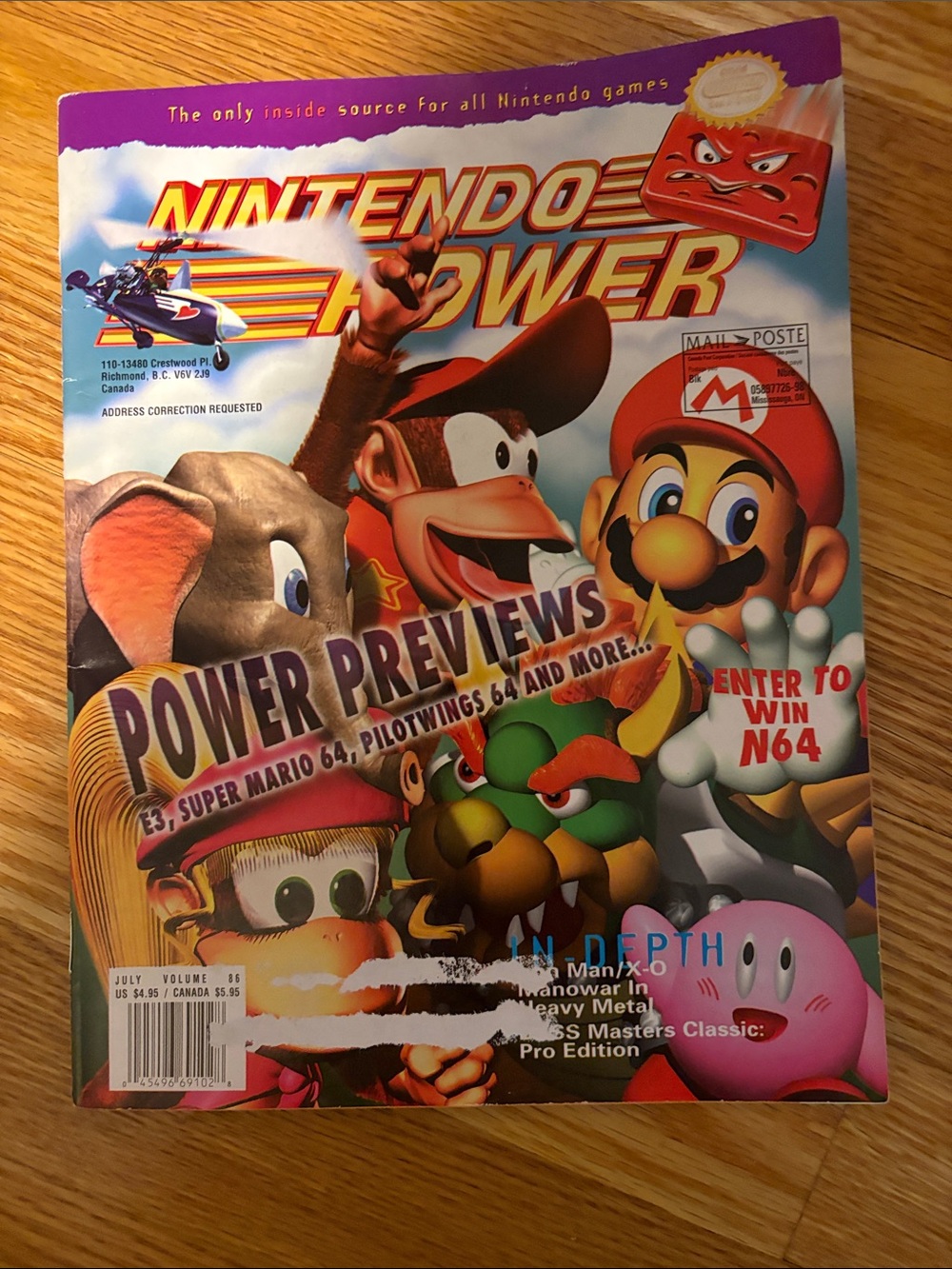 Nintendo Power Magazine Vol. 86